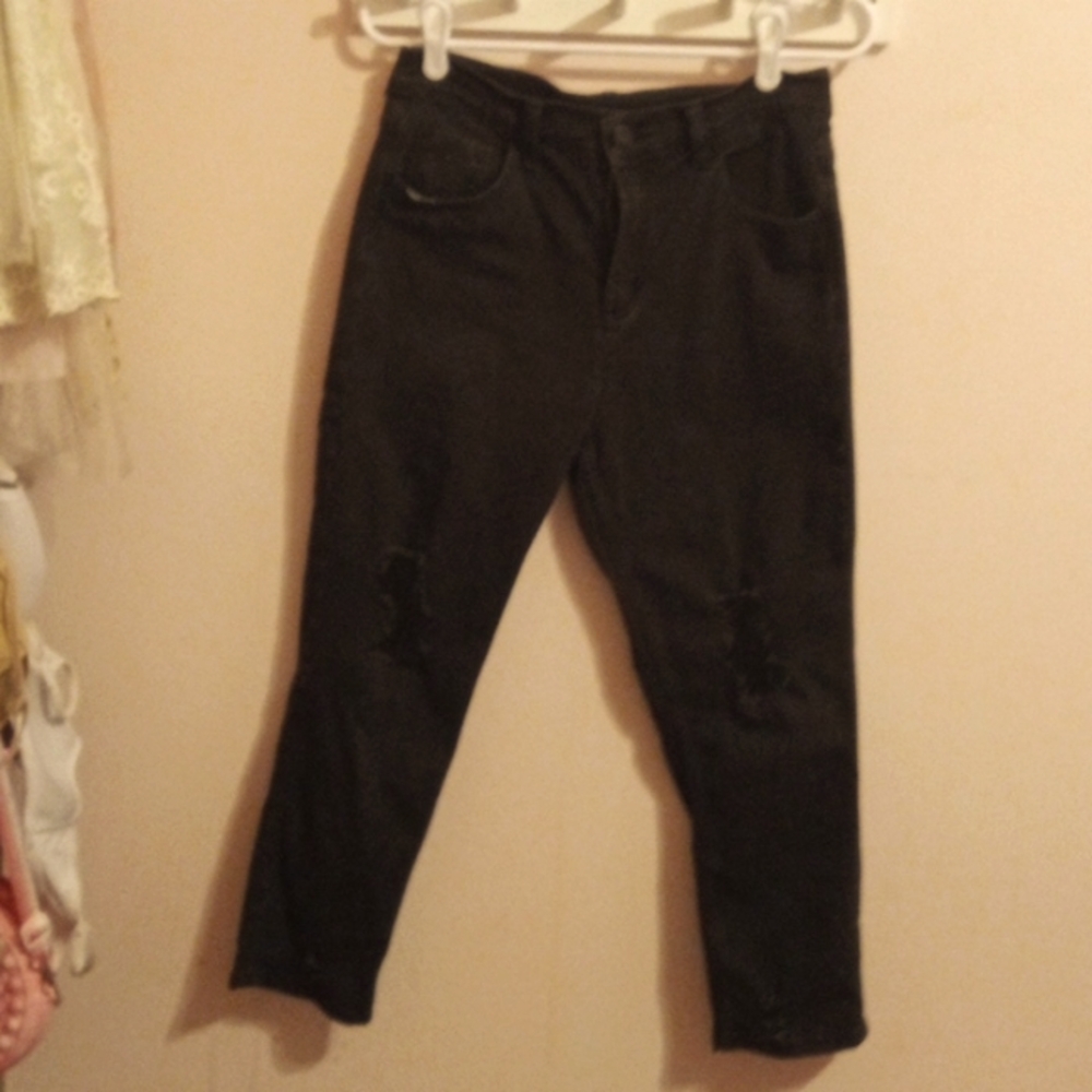 Justice distressed jeans size 14 plus